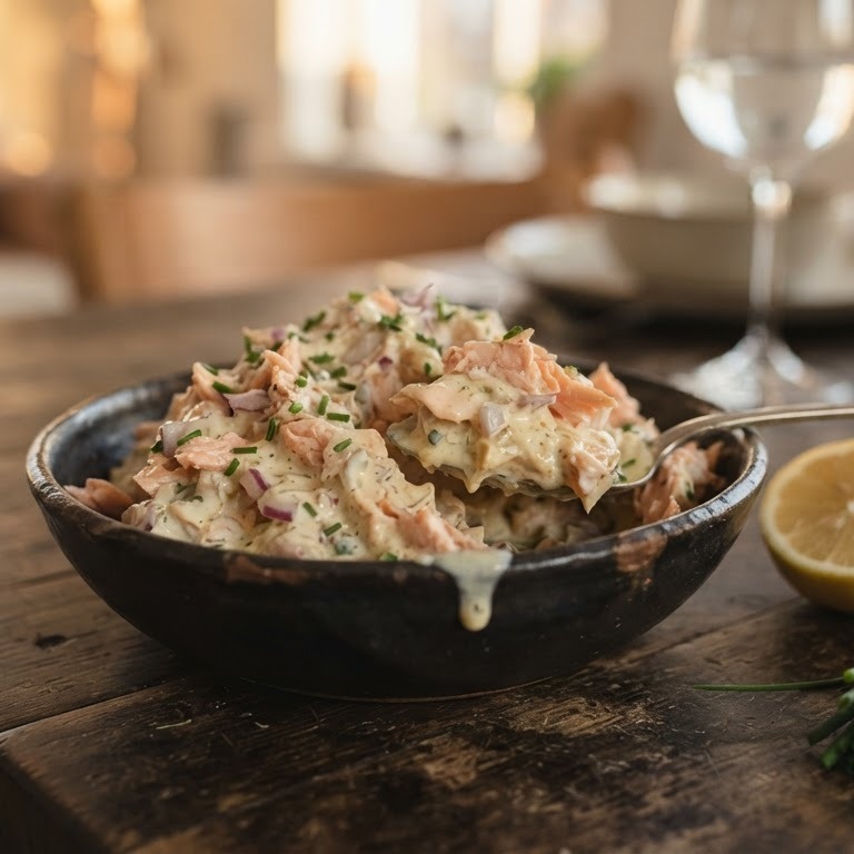Zalmsalade recept
