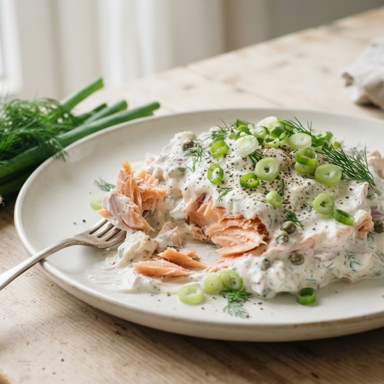 Zalmsalade recept