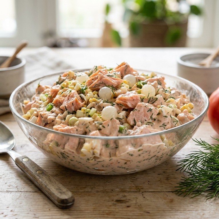 Zalmsalade recept