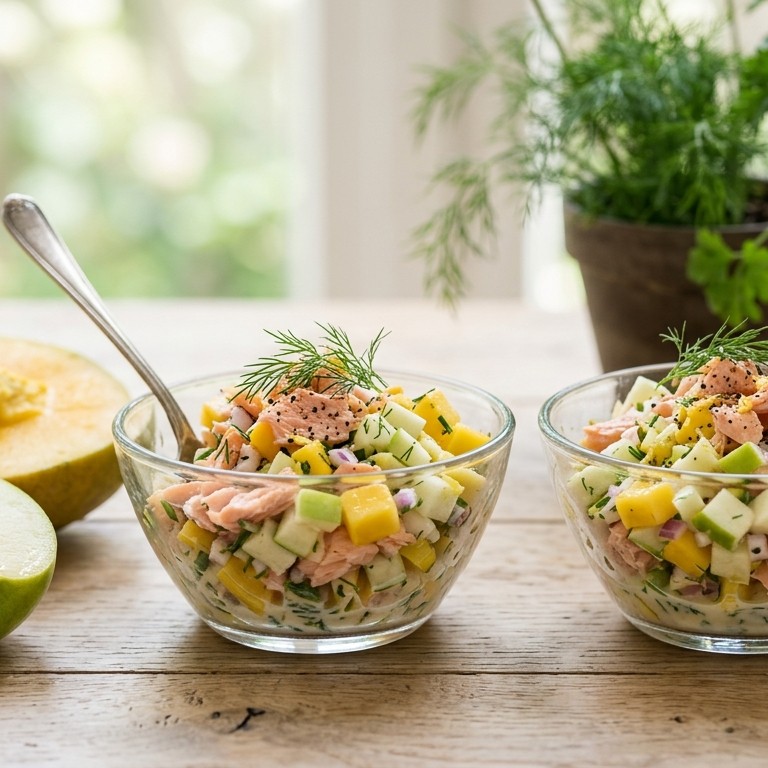 Zalmsalade recept