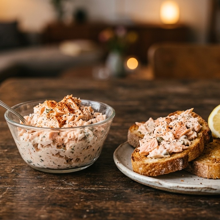Zalmsalade recept