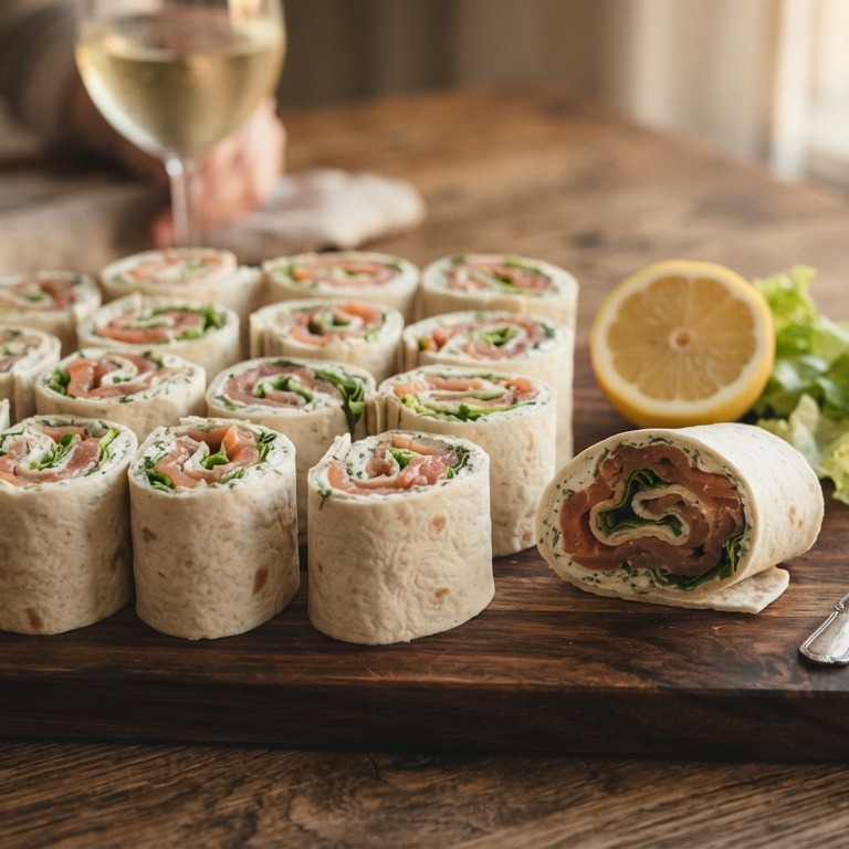 Zalmwraps recept