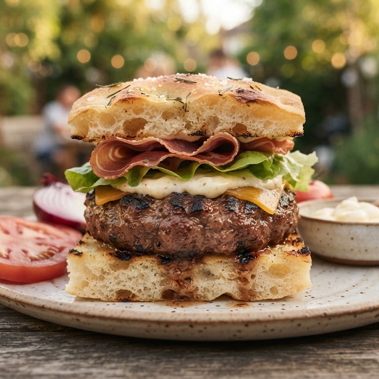 Zaterdagse hamburgers recept