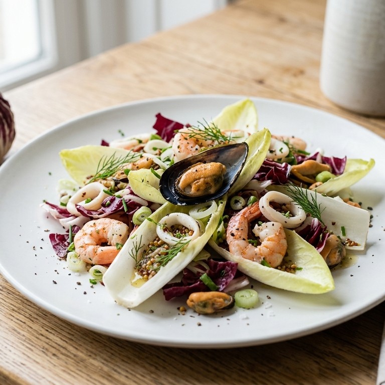 Zeevruchten-witlofsalade recept