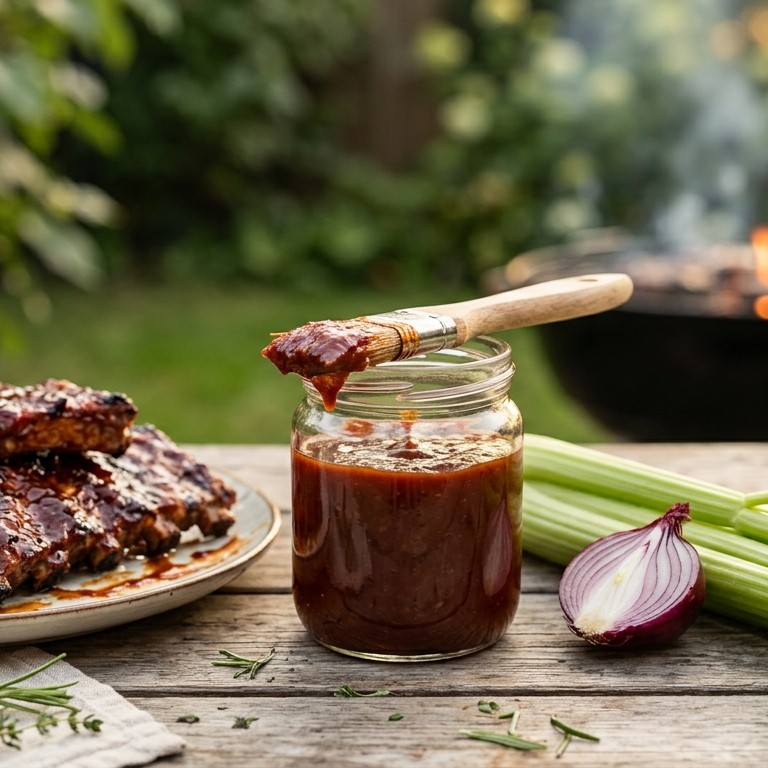 Zelfgemaakte barbecuesaus recept