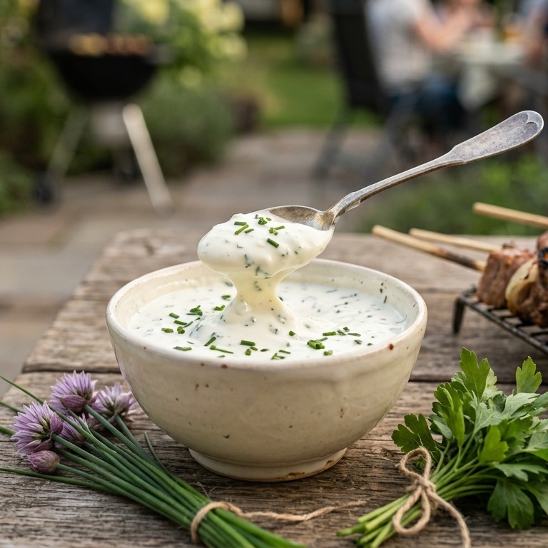Zelfgemaakte knoflooksaus recept