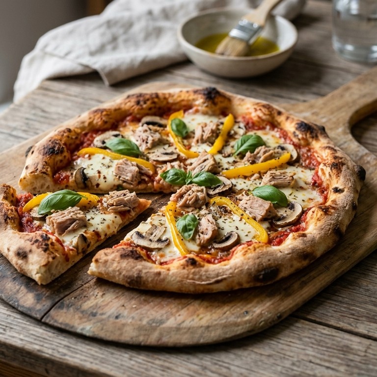 Zelfgemaakte pizza recept