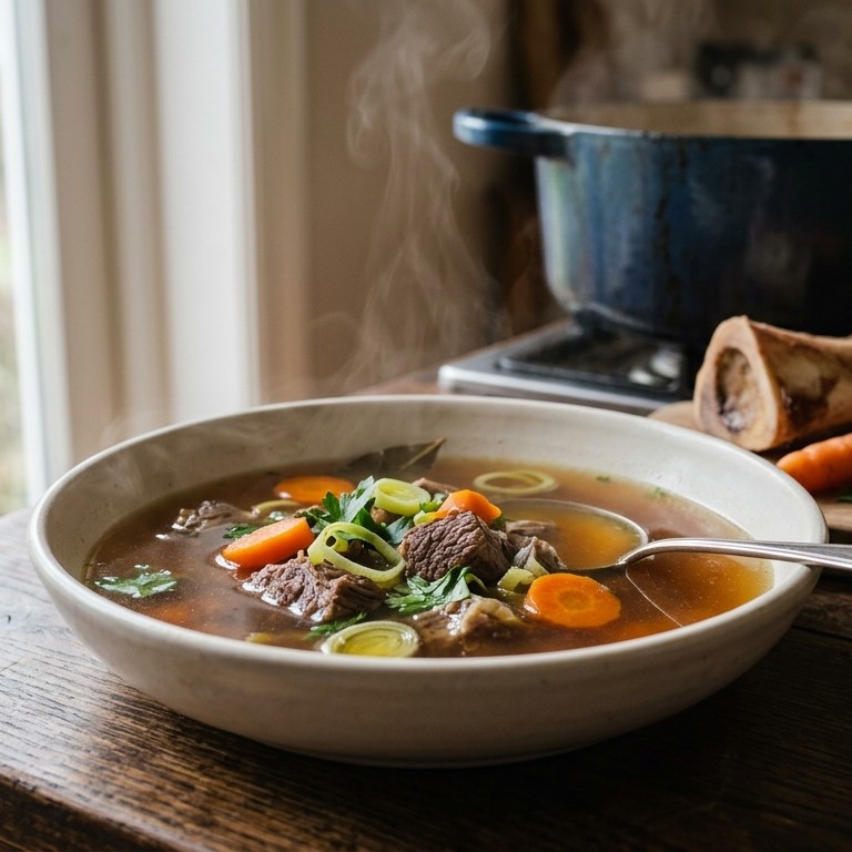 Zelfgemaakte runderbouillon recept
