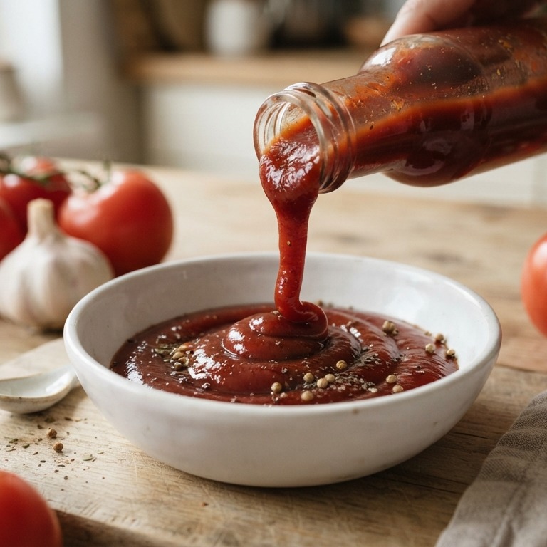 Zelfgemaakte tomatenketchup recept