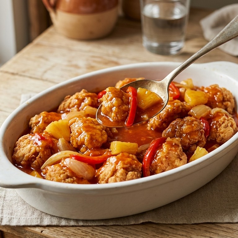 Zoet zure kip recept