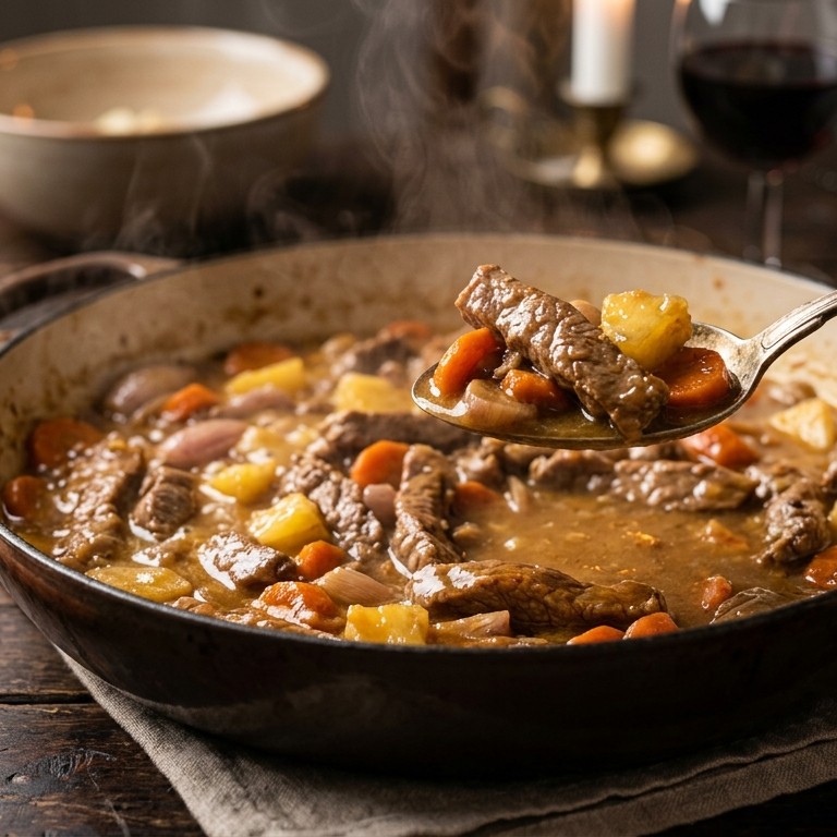 Zoete kalfsreepjes recept
