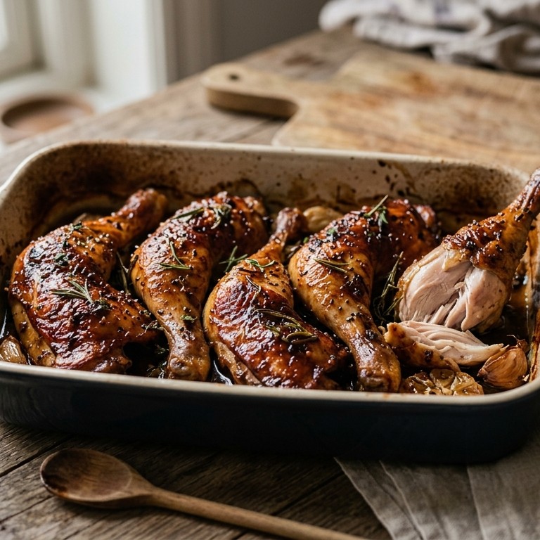 Zoete oven kip/kippenbouten recept