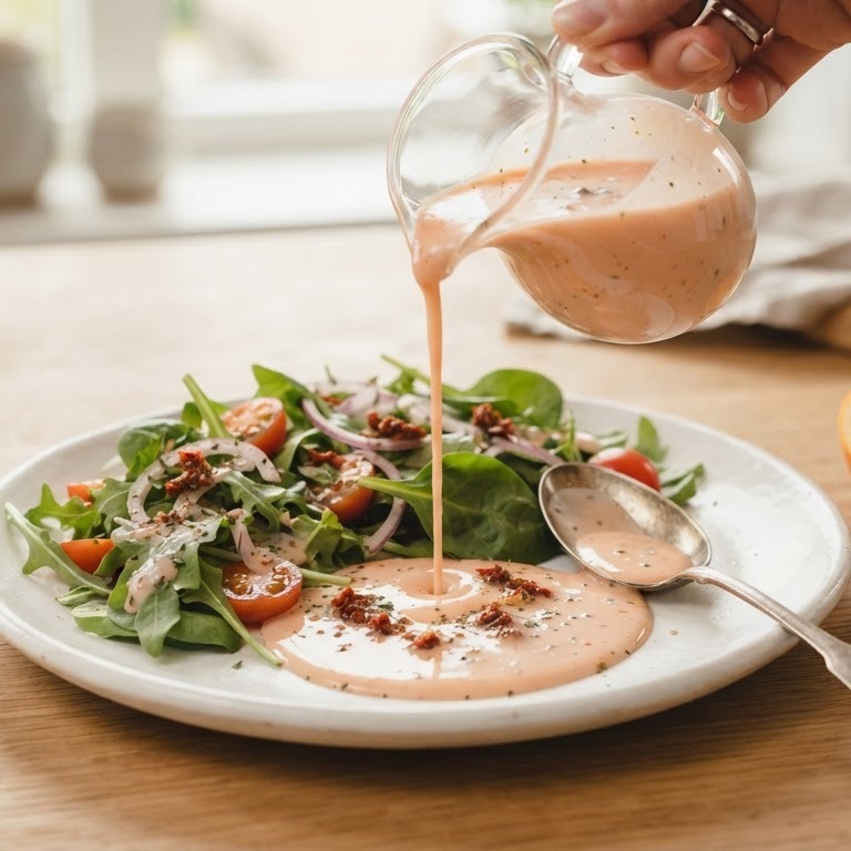 Zoetzure dressing recept