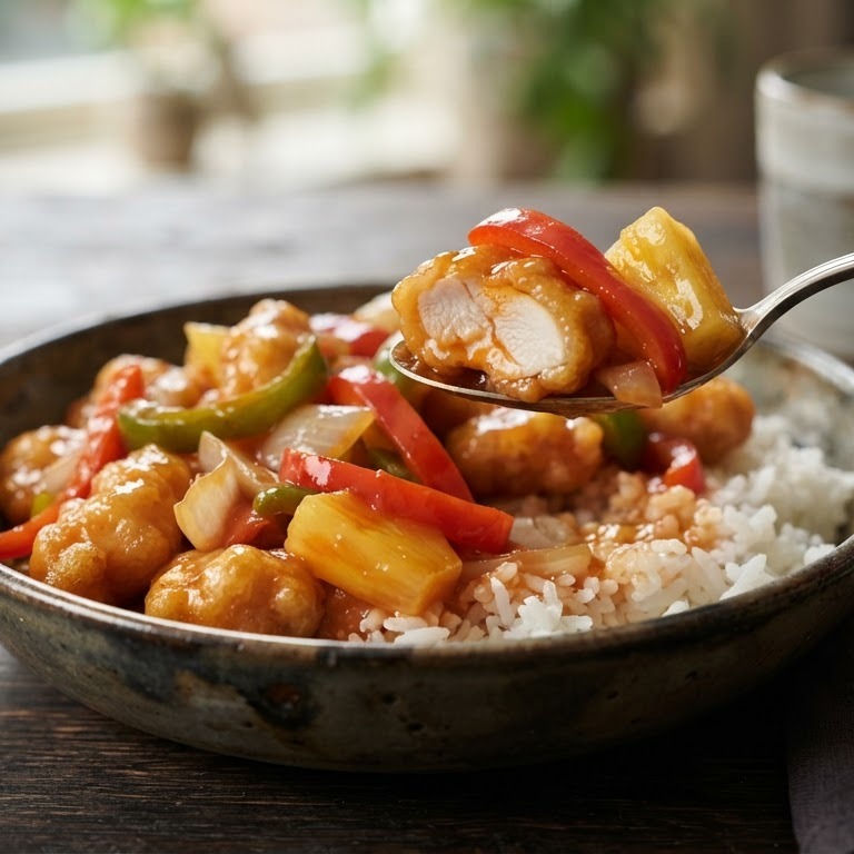 Zoetzure kip recept