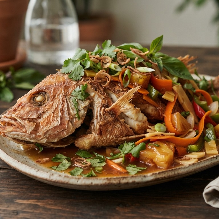 Zoetzure red snapper recept