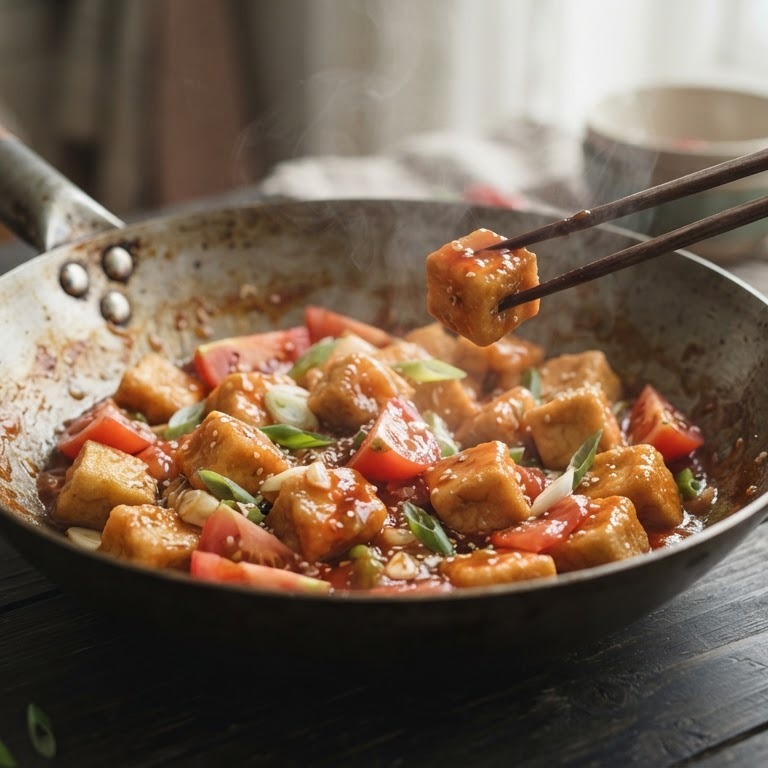 Zoetzure tofoe recept