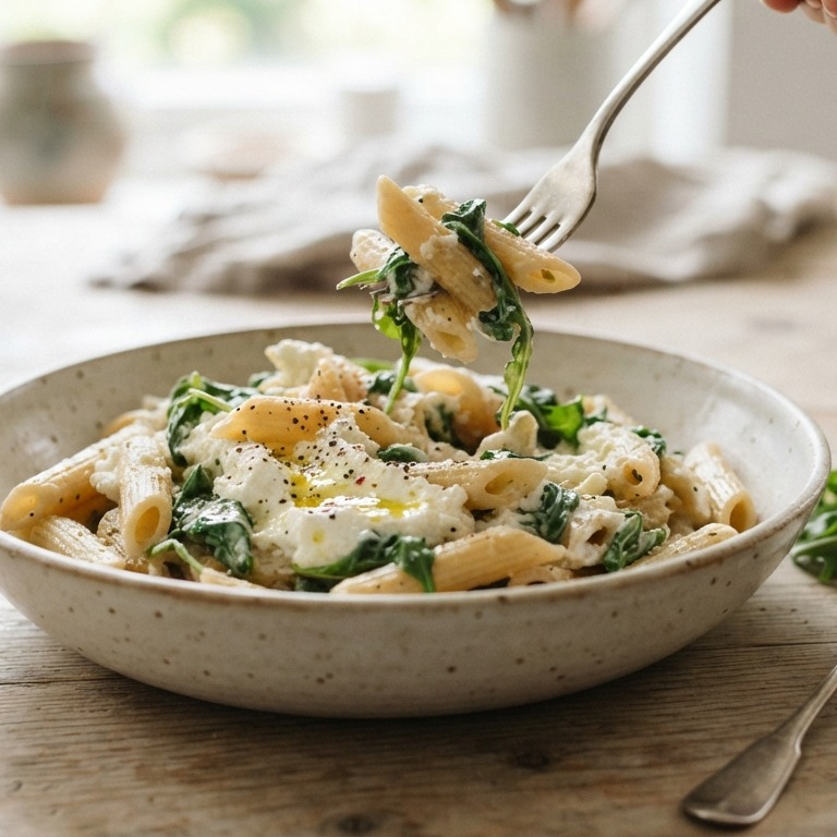Zomerpasta met rucola recept