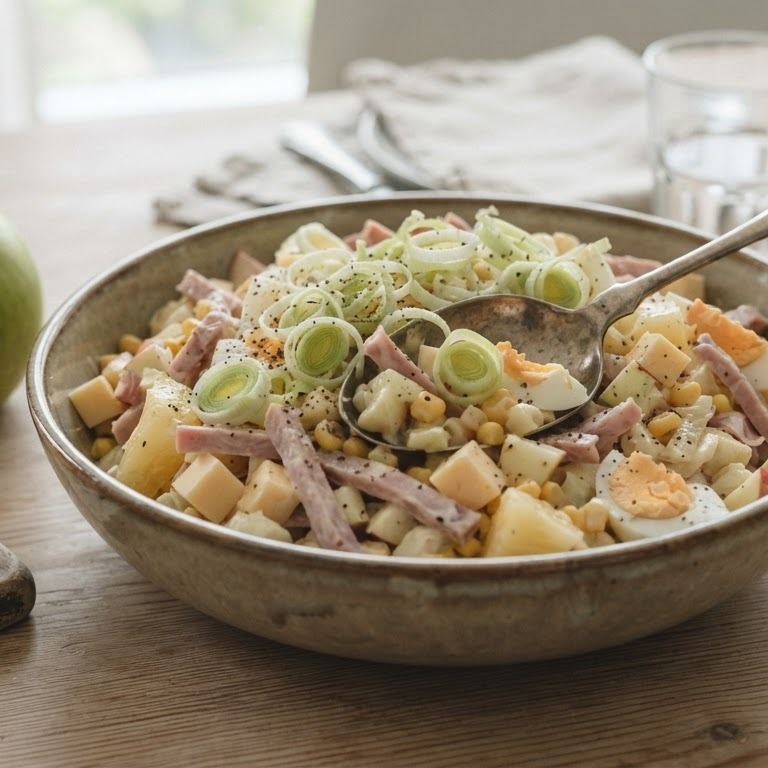 Zomerse maaltijdsalade recept