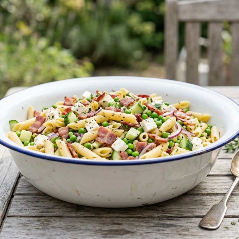 Zomerse pastasalade recept