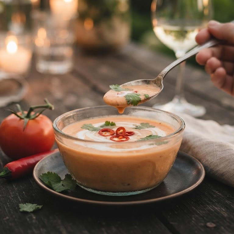 Zomerse pepersoep recept