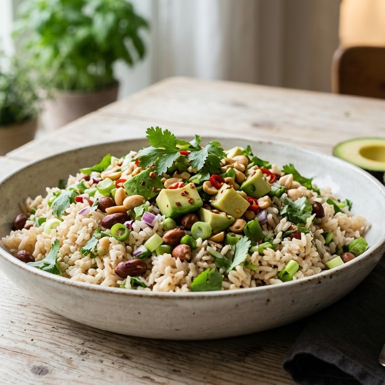Zomerse pindarijst recept