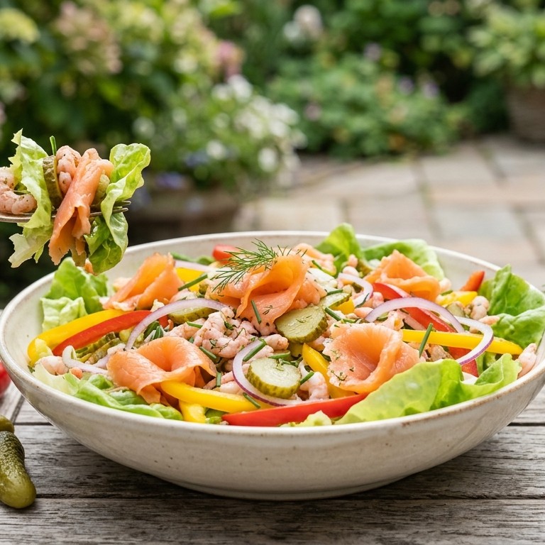 Zomerse salade recept