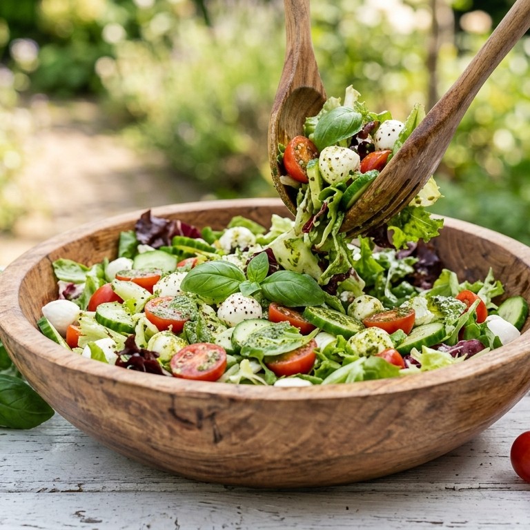 Zomerse salade (305 kcal) recept