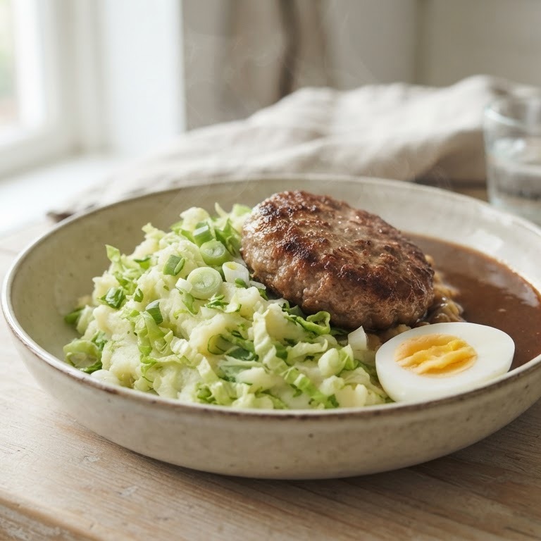 Zomerse slastamppot met rundertartaar recept