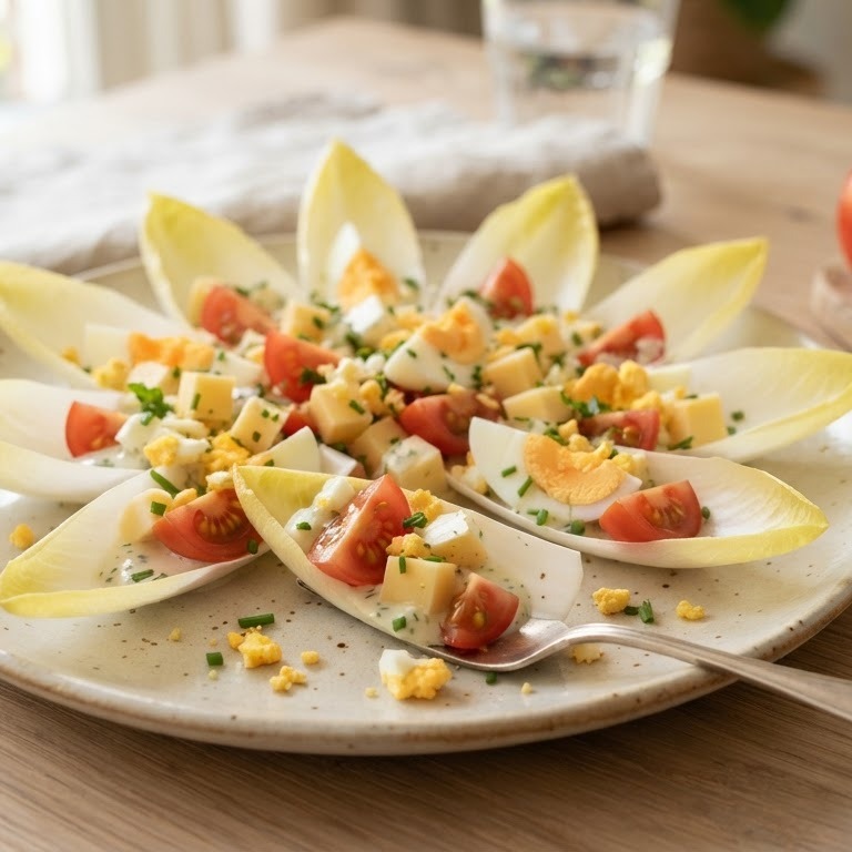 Zomerse witlof salade recept