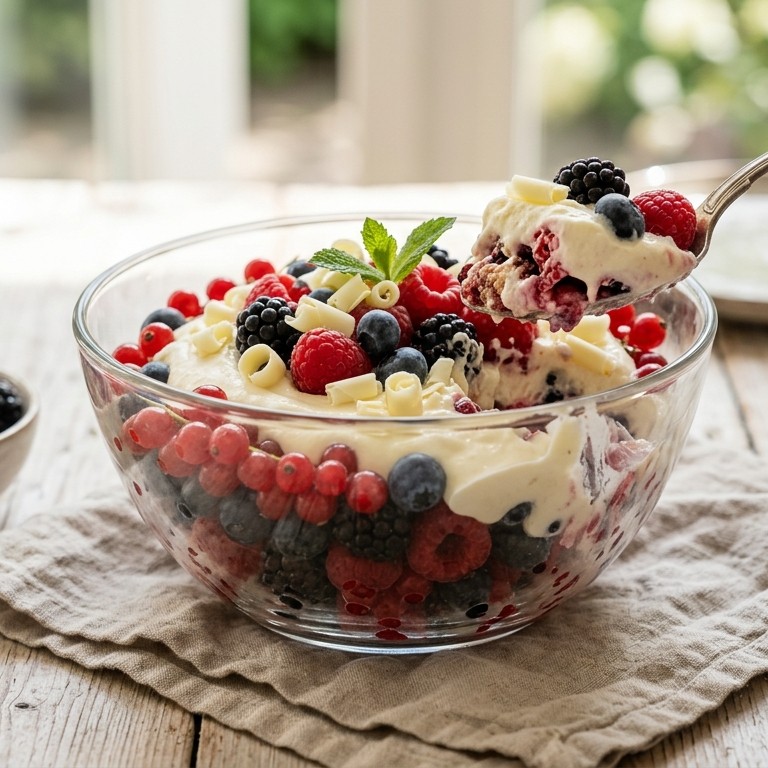Zomervruchtendessert recept