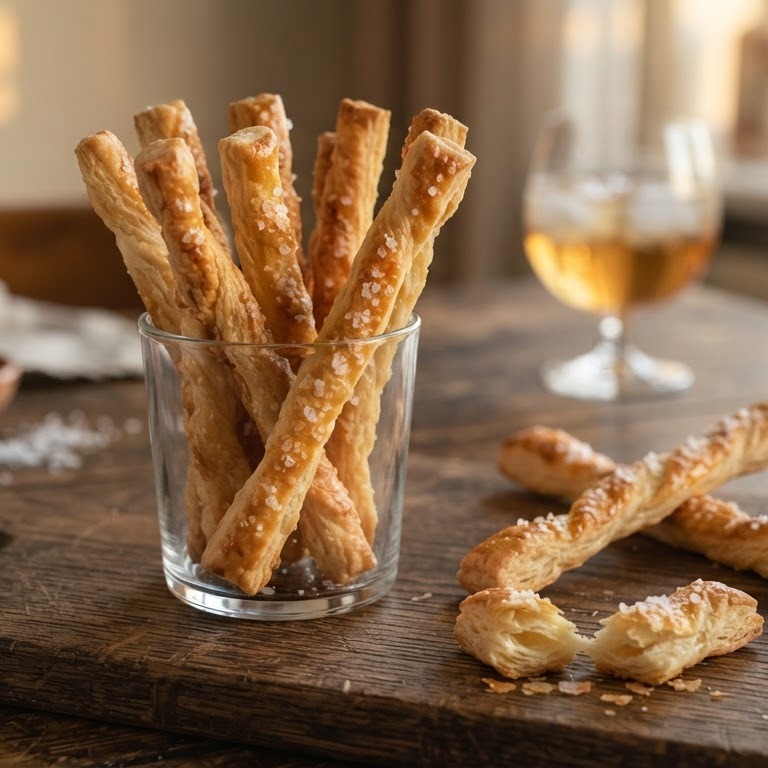 Zoute stengels recept