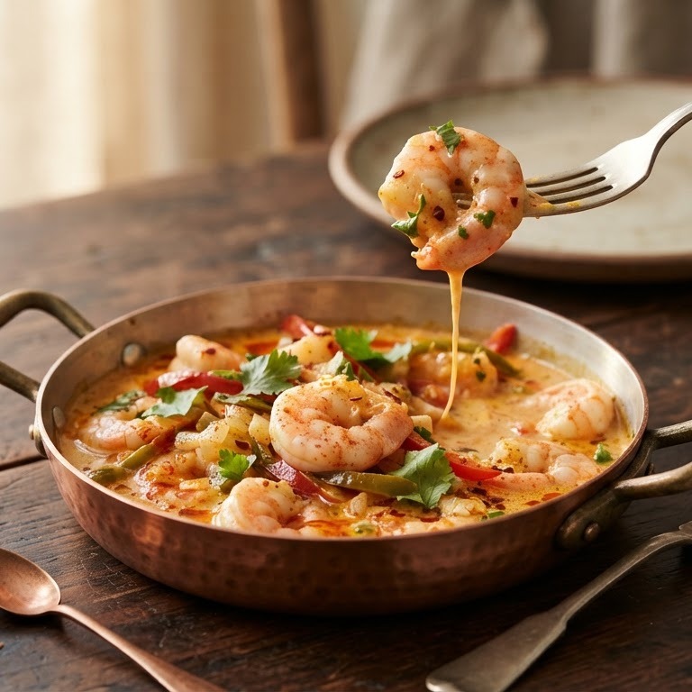 Zuiderse scampi's recept