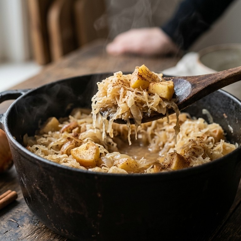 Zuurkool met appel recept
