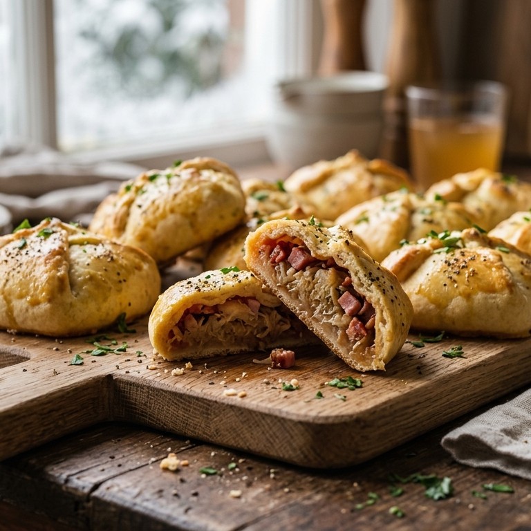 Zuurkoolpakketjes voor buffet recept