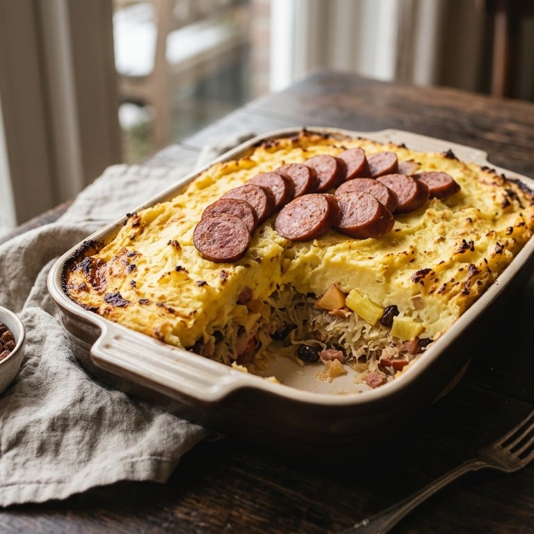 Zuurkoolschotel à la Hennie recept