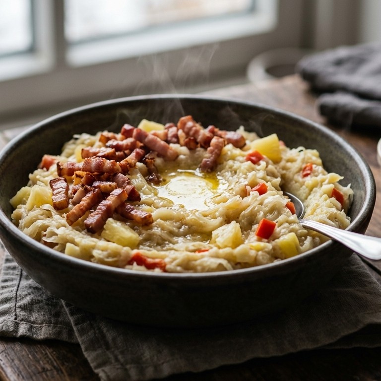 Zuurkoolstampot recept
