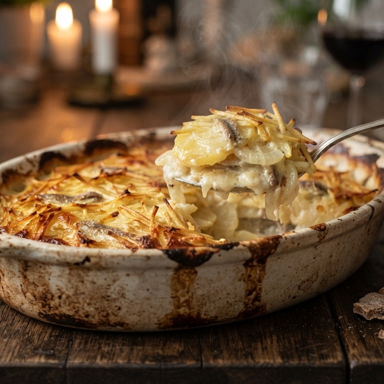Zweedse aardappelschotel recept