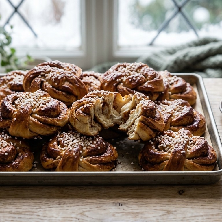 Zweedse kaneelbroodjes recept
