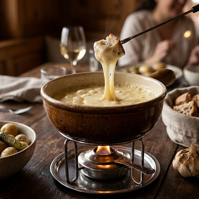 Zwitserse Kaasfondue recept