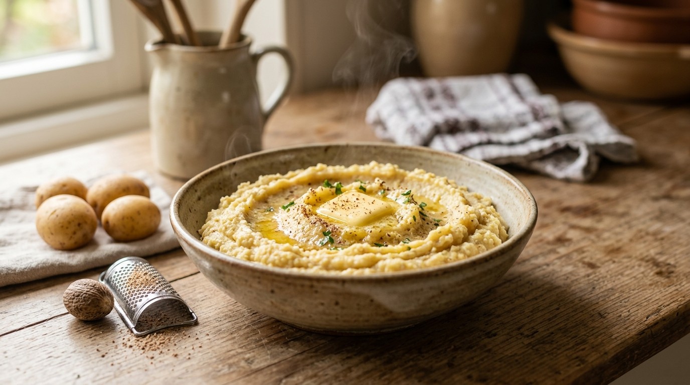 Aardappel couscous puree