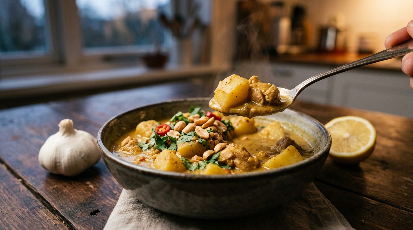 Aardappel currie