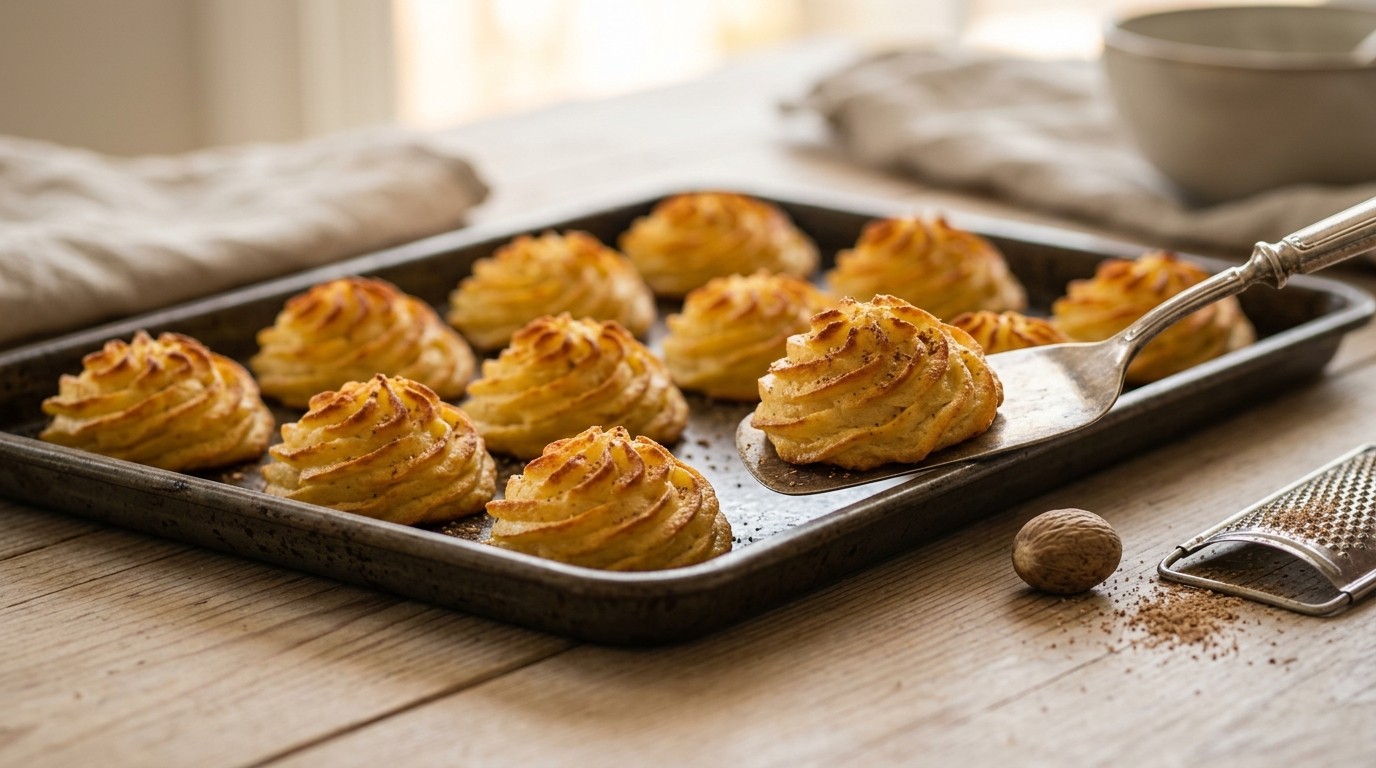 Aardappel-duchesse met Roomkaas