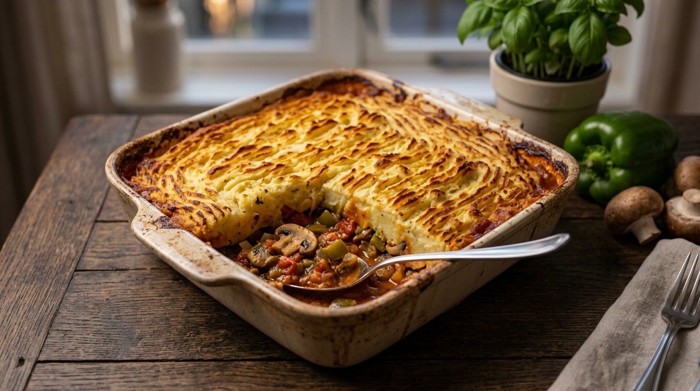 Aardappel-groentenschotel