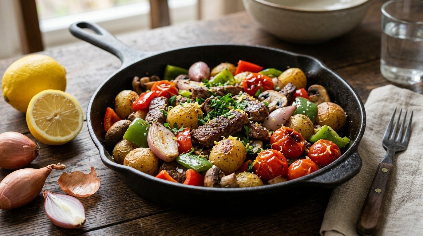 Aardappel-groentepannetje