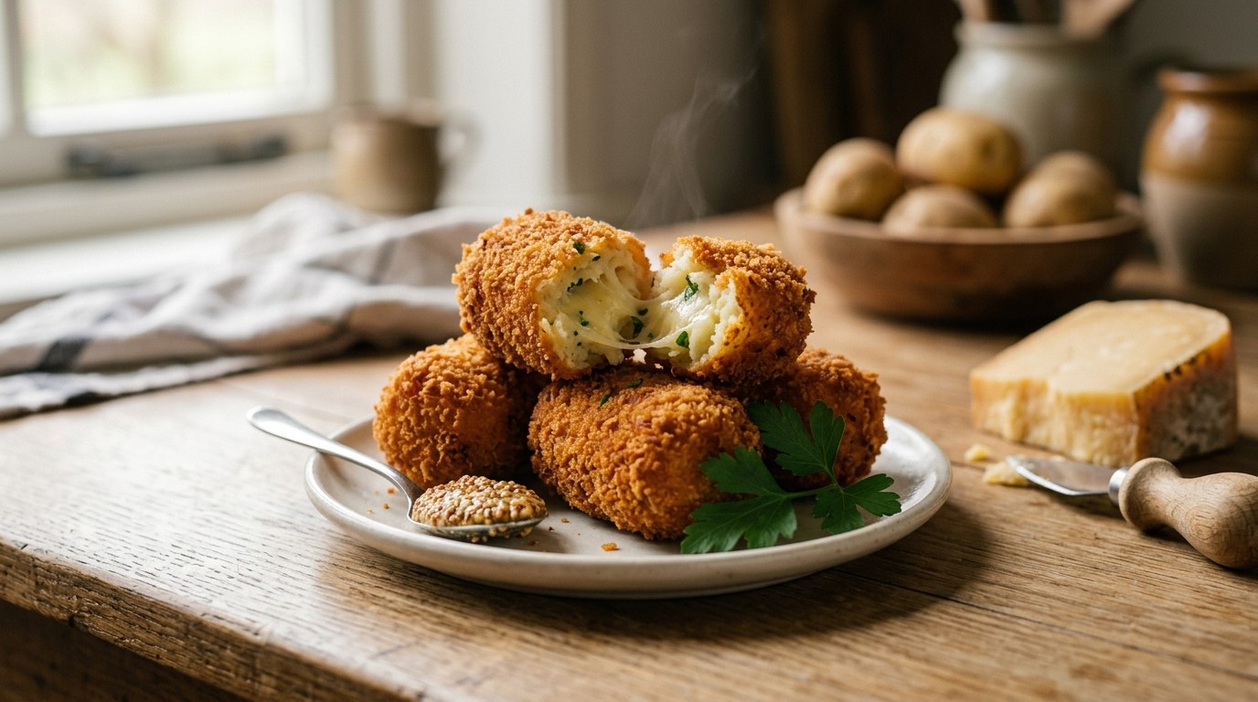 Aardappel-kaaskroketten
