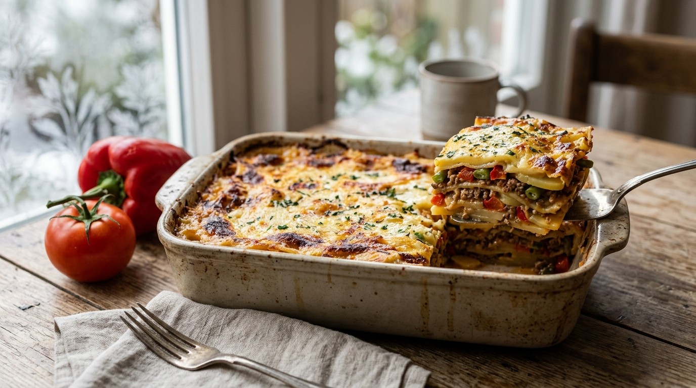 Aardappel Lasagne