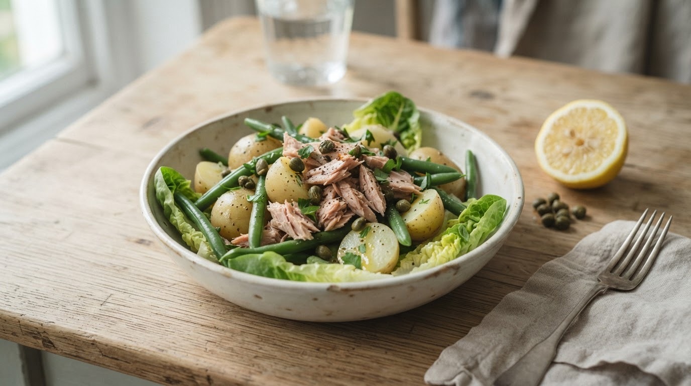 Aardappel-tonijnsalade