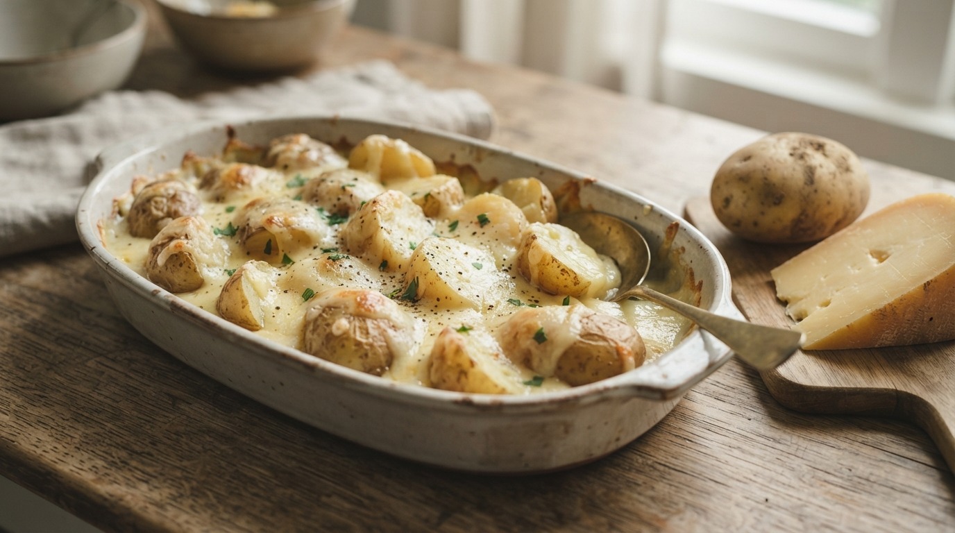 Aardappelen met kaas