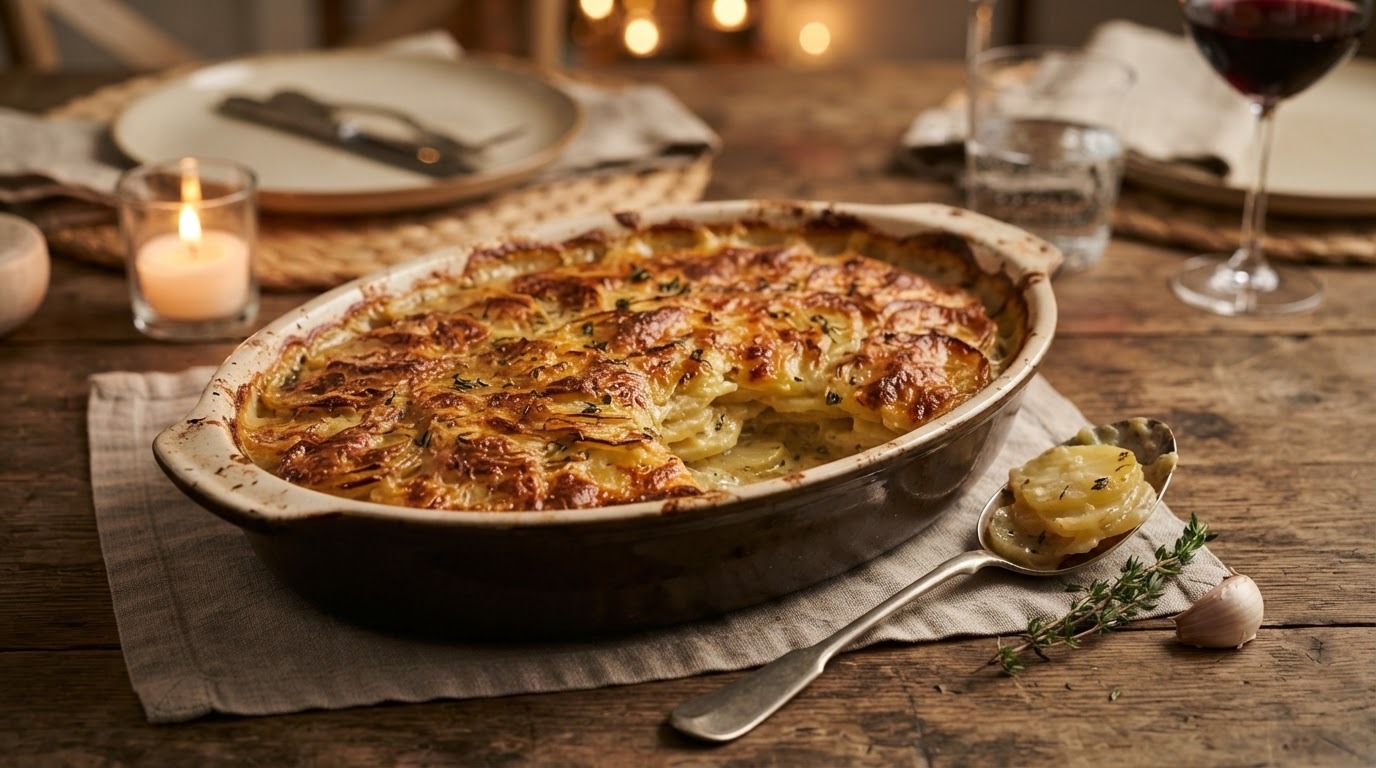 Aardappelgratin