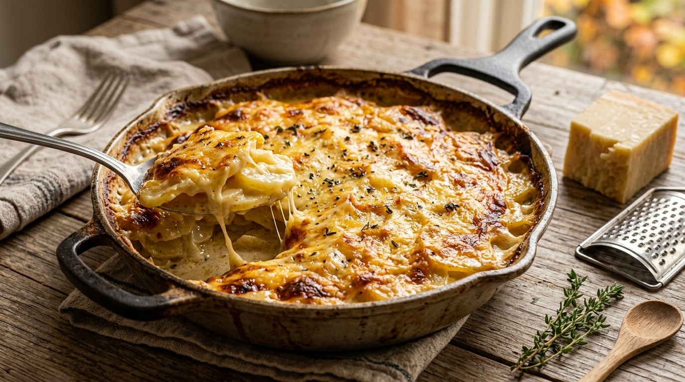Aardappelgratin